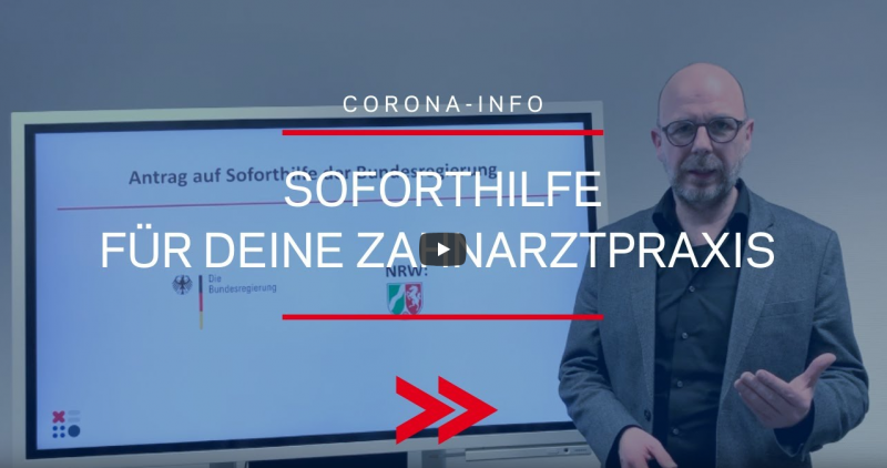 Video Vorschaubild - Soforthilfe für deine Zahnarztpraxis